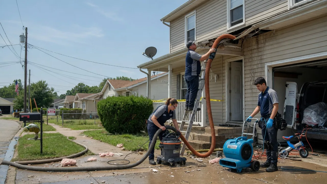 Water Damage Restoration in Concord, IL near me